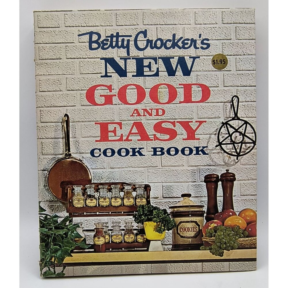Betty Crockers New Good And Easy Cook Book 1962 First Edition Third Printing